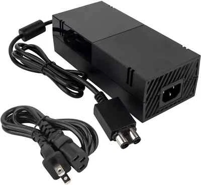 For Xbox One Console Power Supply AC Adapter Cable Brick Box Block Replace 200W - Image 1 of 4