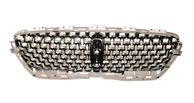 Lincoln Aviator 2020-2024 etiqueta negra parrilla delantera interior cromada LC5B-8150-BAW Foto 1 de 4