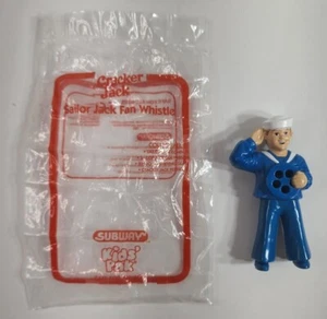Vtg. 1999 Subway / Cracker Jack - Sailor Fan Whistle Promo Toy w/ Original Bag - Picture 1 of 4