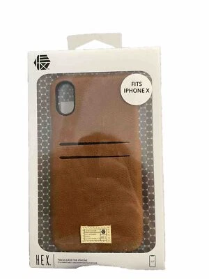 Funda HEX para iPhone X nueva con bolsillos para tarjetas Foto 1 de 3