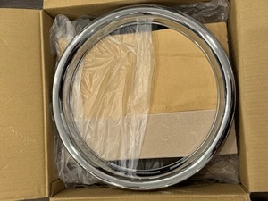 Set of 4 CCI 1517P Chrome Wheel Trim Rings ABS IWC1517P (Open Box NRFB) - Picture 1 of 5