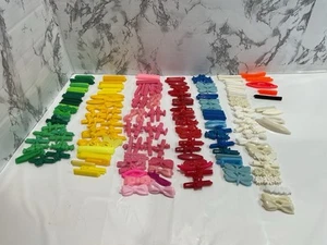 VTG 70s 80s Plastic Hair Barrettes Huge Lot 168pcs - Picture 1 of 4