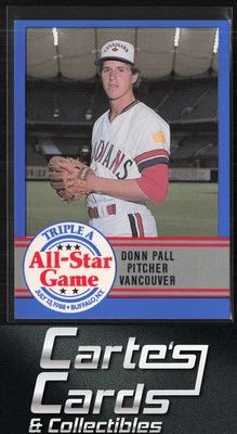 Donn Pall 1988 ProCards Triple A All-Stars #45 Vancouver Canadians - Image 1 of 2