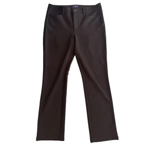 NYDJ BRAUNE STRETCH SKINNY HOSE 10P PETITE  - Bild 1 von 7