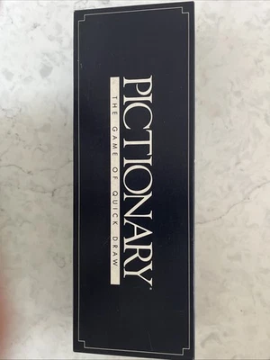 Pictionary The Game of Quick Draw 1985 Edition Vintage Board Game 🎲 - Image 1 of 4