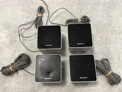 4 Sony Surround Sound Speakers SS-MSP700  SS-SRP700 (R, L, SL, SR) 6 Ohm Tested - Image 1 of 4