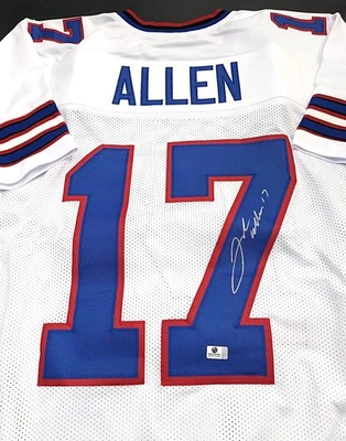 Camiseta deportiva autografiada firmada por Josh Allen Buffalo Bills con certificado de autenticidad Foto 1 de 4