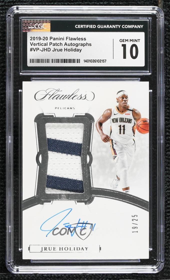 Jrue Holiday Basketball Autographed Sports Trading Cards 