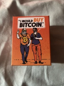 Ich würde Bitcoin Erweiterungsdeck für "Ich würde Hitler töten" Kartenspiel kaufen EUC - Bild 1 von 3