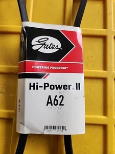 Gates A62 V-Belt High Power II 1/2” x 64” pulgadas - Imagen 1 de 2