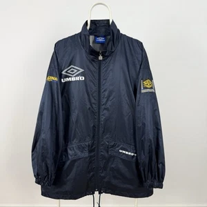 Umbro Vintage 90s Pro Training Light Jacket big logo Size L - Picture 1 of 20