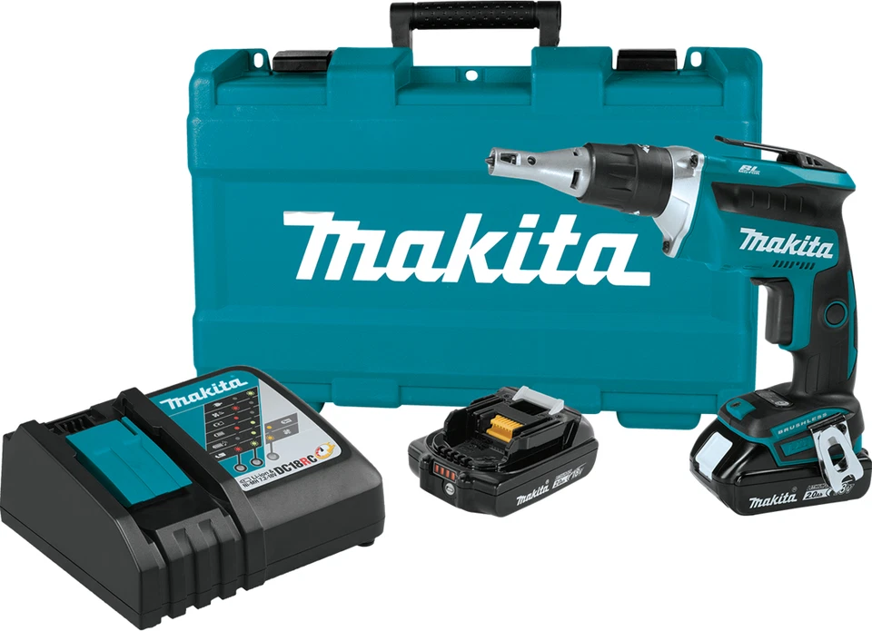 Makita XSF03R 18V LXT Compact Brushless Cordless Drywall Screwdriver Kit - Image 1 of 1