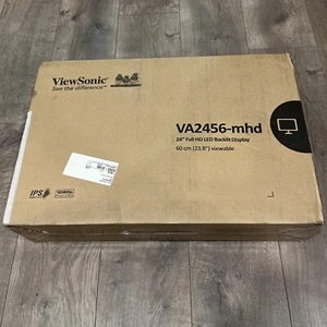 ViewSonic IPS Monitor VA2456-MHD 24" Thin-Bezel 1080p with HDMI, DP (E16000990) - Picture 1 of 6