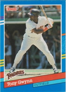 1991 Donruss #243 Tony Gwynn San Diego Padres Baseball Card