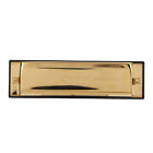Harmonica Chrome Plated Copper Plate Golden 10 Hole 20Tone C Key Mouth Organ Bst
