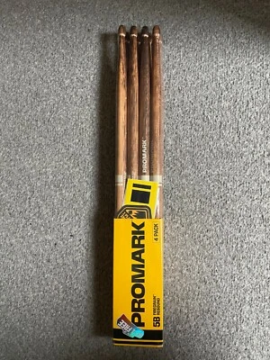 ProMark Drum Sticks - Rebound 5B Drumsticks - FireGrain (4 Pairs)