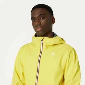 GIACCA K-WAY JACK STRETCH DOT K81251W kway Uomo YELLOW SUNSTRUCK XZ7 150€ ESTATE - Imagen 1 de 5