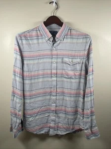 Vineyard Vines Hemd Herren Large L blau Performance Slim Fit Crosby kariert Flanell - Bild 1 von 11