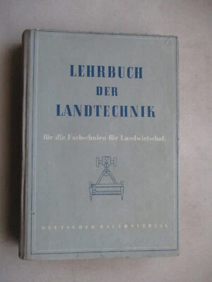 " Lehrbuch der Landtechnik "Band II,Mähhäcksler,Rübenschneider,R 125,Reißer R70D - Bild 1 von 4