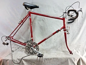 1978 Zebrakenko Storm Road Bike Frame Set 61cm X-Large Lugged Steel USA Shipper! - Picture 1 of 24
