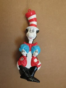 Dr. Seuss Thing 1 & 2 Kurt Adler Ornament Official Merc. Cat In the Hat Movie - Bild 1 von 11