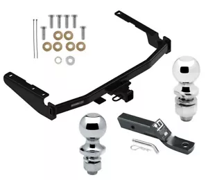 Trailer Hitch For 14-20 Highlander 21-25 Exc XSE 18-22 RX350L 1-7/8" + 2" Ball - Foto 1 di 6