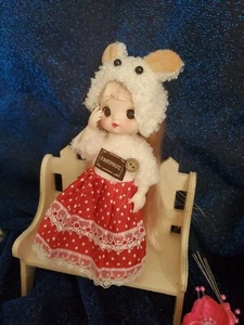 16cm BJD 1/12 Tiny Cute Doll Soft Plastic With Expression Face Full Set - Picture 1 of 4