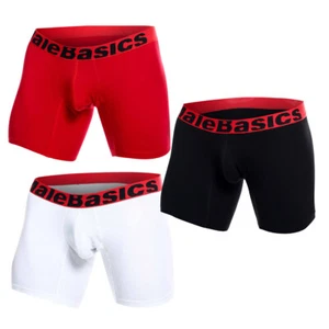 Paquete de 3 calzoncillos boxer multi MBT02N para hombre MaleBasics - Imagen 1 de 11