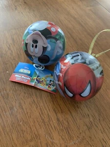 Mini Kid Puzzles Disney Mickey Marvel Spiderman - Picture 1 of 3