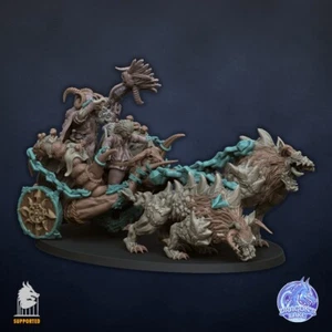 Adivino en carro de asalto - DragonsLake Miniaturas - Imagen 1 de 4