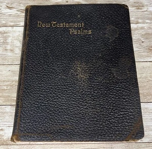 Vintage Leather Holy Bible (New Testement & Psalms) -Bagster ~ London ~ *READ* - Imagen 1 de 24