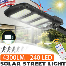 1200W Led Solar Wall Light Motion Sensor Outdoor Garden Security Street Lamp Usa