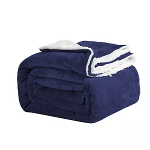 Weiche und dicke Flanell-Wolldecke Kuscheldecke Flauschige Decke Sofadecke - Bild 1 von 14