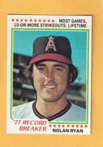 1978 Topps #6 Nolan Ryan California Angels NM Near Mint RB #33992 - Picture 1 of 2