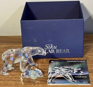 Swarovski 2011 Annual Edition Siku Polar Bear Crystal Figurine 1053154 *Read* - Picture 1 of 15