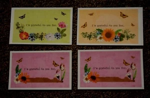 Six (6) "I'm Grateful to You for..." FEED CHILDREN POSTCARDS (5.50") New - Picture 1 of 5