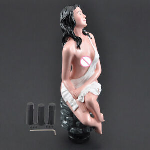 Universal  Sexy Lady Car Truck Manual Stick Gear Shift Knob Lever Shifter White