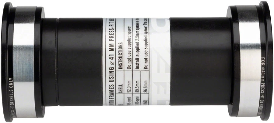 EXI - RaceFace EXI BB92 Bottom Bracket: 41mm ID x 92mm Shell x 24mm Spindle - - Image 1 of 1