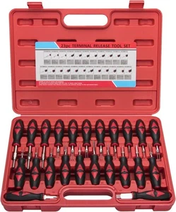 Universal Wire Terminal Electrical Connector Crimp Pin Removal Release Tool Kit - Picture 1 of 16