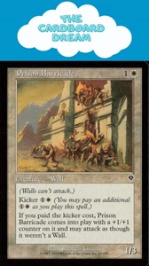 Prison Barricade Invasion #25 Common Magic The Gathering Card - Picture 1 of 2
