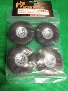 Hobby Plus T-FINDER Set di pneumatici A/T (ruota cromata) (4 pezzi) - Foto 1 di 3