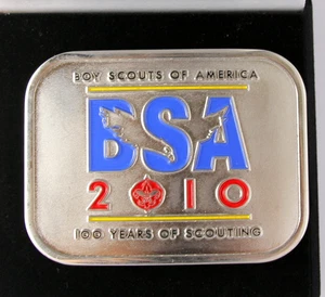 Boy Scouts of America 2010 100th Anniversary Belt Buckle - Jamboree - Picture 1 of 1