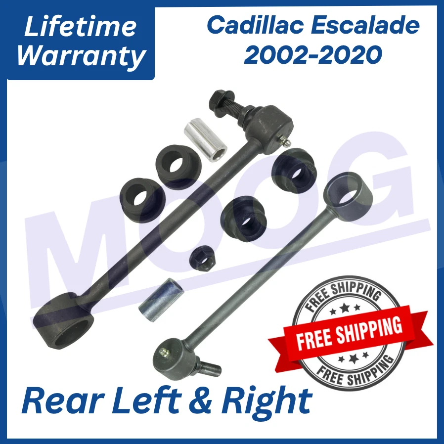 Barras de balanço traseiras MOOG fabricante de equipamento original, para Cadillac Escalade 2002-2020, garantia vitalícia - Imagem 1 de 4