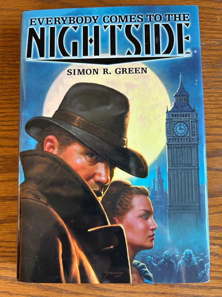 EVERYBODY COMES TO THE NIGHTSIDE [Nightside #1-3] - Simon R. Green, 2004, New - Image 1 of 4