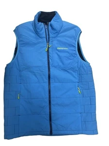 Patagonia Mens Insulated Vest Medium Blue Nano Puff Outdoor Gorpcore Lightweight - Picture 1 of 7
