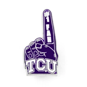 TCU Horned Frogs Pins Texas Christian University Pin TCU #1 Fan NCAA Pin - Bild 1 von 2