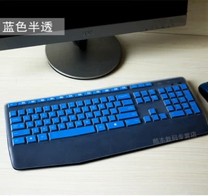 Transparent Silicone Keyboard Protector Cover Skin Guard for Logitech MK345 K345 - Picture 1 of 19