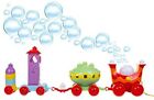 'Ninky Nonk Musical Activity Bubble Train Blows Bubbles 15 Ways To Play Activity