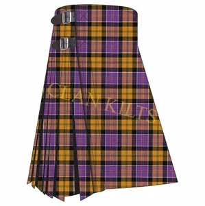 Culloden alter 8 Yard schottischer handgefertigter traditioneller Tartan-Kilt für Männer - Bild 1 von 2