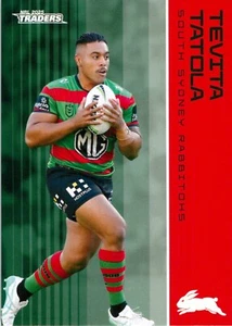 2025 South Sydney Rabbitohs NRL TLA Traders Card - Tevita Tatola - Bild 1 von 3